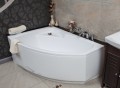 Badewanne Eckwanne Frida 150x90 cm links