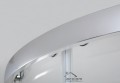 Duschkabine Dusche Glas gemustert 100x100 x 190 cm R55 KP4