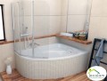 Badewanne Eckbadewanne Cornea 150x100 cm rechts