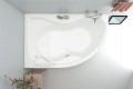 Eckbadewanne Dora 170x110 cm links