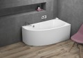 Badewanne Eckwanne MIKI 145x85 cm rechts (id: 201)