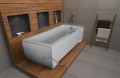 Badewanne Rechteck Modern 170x70 cm