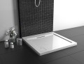 Duschwanne Viereck mit Abdeckplatte 80 x 80 x 4,5 cm Axim flach