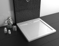Duschwanne Viereck mit Abdeckplatte 80 x 80 x 4,5 cm Axim flach