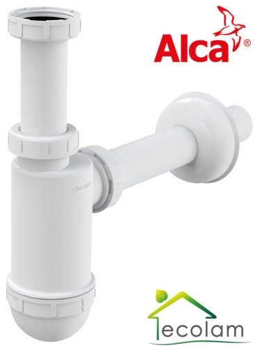 Siphon Flaschensiphon für Waschbecken Geruchsverschluss 32 5/4" Alcaplast Ablauf