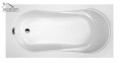 Badewanne Rechteck Wivea 180 x 75 cm