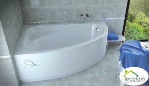 Badewanne Eckbadewanne Cornea 150x100 cm links