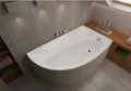 Badewanne Eckwanne Carmen 170x100 cm rechts + Siphon Viega