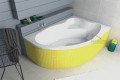 Badewanne Eckbadewanne 170x110 cm rechts Comfort (id: 480)