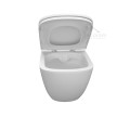 WC Toilette hängend Caspia Spülrandlos CLEAN ON Tiefspüler Soft Close