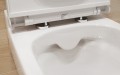 WC Toilette hängend Caspia Spülrandlos CLEAN ON Tiefspüler Soft Close