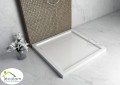 Duschwanne Viereck Camparo 100 x 100 cm mit Abdeckplatte