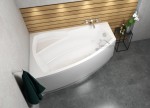 Badewanne Eckwanne Frida 140x90 cm links