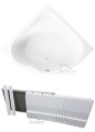 Eckbadewanne Standard 150 x 150 cm