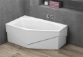 Badewanne Eckbadewanne Marika 140 x 80 cm links