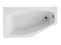 Badewanne Eckbadewanne Marika 140 x 80 cm links