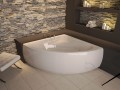 Badewanne Eckwanne Mia 120x120 cm