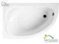 Badewanne Eckwanne Standard 130x85 cm links