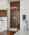Duschkabine Viereck Dusche Schiebetür Klarglas 80 x 80 x 190 cm KN TX5