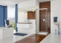 Duschkabine Viereck Dusche Schiebetür Klarglas 100 x 100 x 190 cm KN TX5