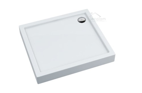 Duschwanne Rechteck 70 x 80 x 14 cm Competia asymmetrisch