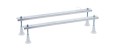 Duschwanne Viereck Doris mit Sitz 80 x 80 x 41 x 28 cm zum Verfliesen Siphon