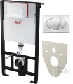 Vorwandelement Spülkasten Unterputzspülkasten Wand Hänge WC Alcaplast 100 cm