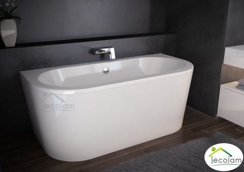 Vorwand- Badewanne Vista 170 x 75 cm Sanitärkomposit