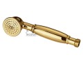 Badewannenarmatur Wandarmatur Armatur mit Handbrause Gold PVD Retro ART DECO