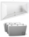Badewanne Eckbadewanne Intima 160 x 90 cm links