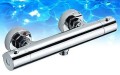 Duschsystem Set Aufputz Duschsäule Regendusche Thermostat Y