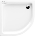 Duschwanne Duschtasse 90x90 x 17 cm Viertelkreis Grando Plus mit Styroporunterseite (id: 136)