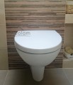WC Toilette PARVA hängend wandhängend Spülrandlos CLEAN ON Tiefspüler SOFT CLOSE