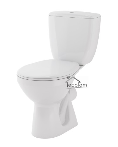 WC Set Toilette Mito Bodenstehend Tiefspüler Spülkasten Sitz
