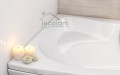 Badewanne Eckwanne Sicilia 170x100 cm links