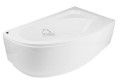 Badewanne Eckbadewanne Cornea 150x100 cm rechts