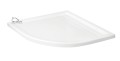 Duschwanne Viertelkreis 90 x 90 x 6,5 cm Camparo R55 cm Abdeckplatte
