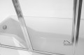 Faltwand 2-teilig H 140 cm Glas Ambition Premium 2