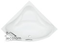 Badewanne Eckwanne Ewa 134 x 134 cm optional: Handgriff