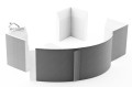 Badewanne Eckbadewanne Ada 160x100 cm links + Handgriffe