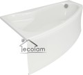 Badewanne Eckwanne Sicilia 170x100 cm links