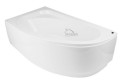 Badewanne Eckbadewanne Cornea 150x100 cm links