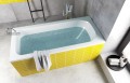 Badewanne Rechteck Continea 140x70 cm