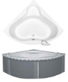 Badewanne Eckwanne Venus 140x140 cm