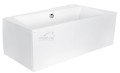 Eckbadewanne Infinity 170 x 110 cm rechts optional 1 bzw. 2 Kopfstützen