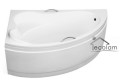 Badewanne Eckbadewanne Ada 160x100 cm links + Handgriffe