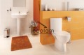 WC Toilette Parva Stand Tiefspüler Bodenstehend Spülkasten Sitz Soft Close Cersanit