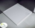 Duschwanne Viereck mit Abdeckplatte 80 x 80 x 4,5 cm Axim flach