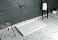 Duschwanne Rechteck 90 x 120 x 6,5 cm Camparo Abdeckplatte