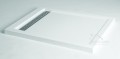 Duschwanne 100x80 x 5,5 cm West Duschtasse Brausewanne Rechteck (id: 153)